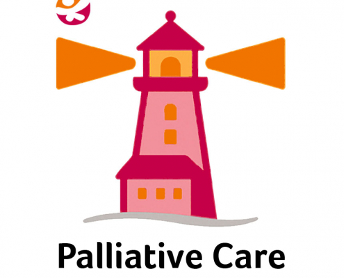 logo mit Leuchtturm "Palliativcare"